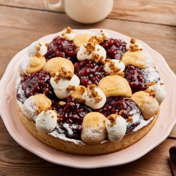 Cranberries tart